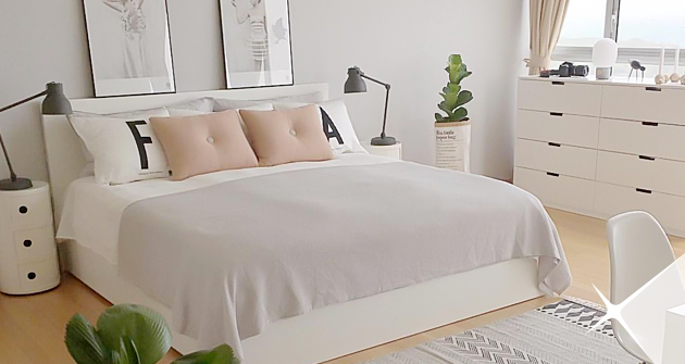 Desain kamar tidur minimalis